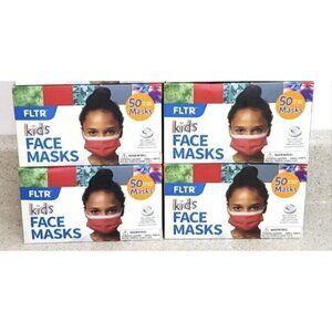 FLTR Kids Face Mask  4 Boxes Masks